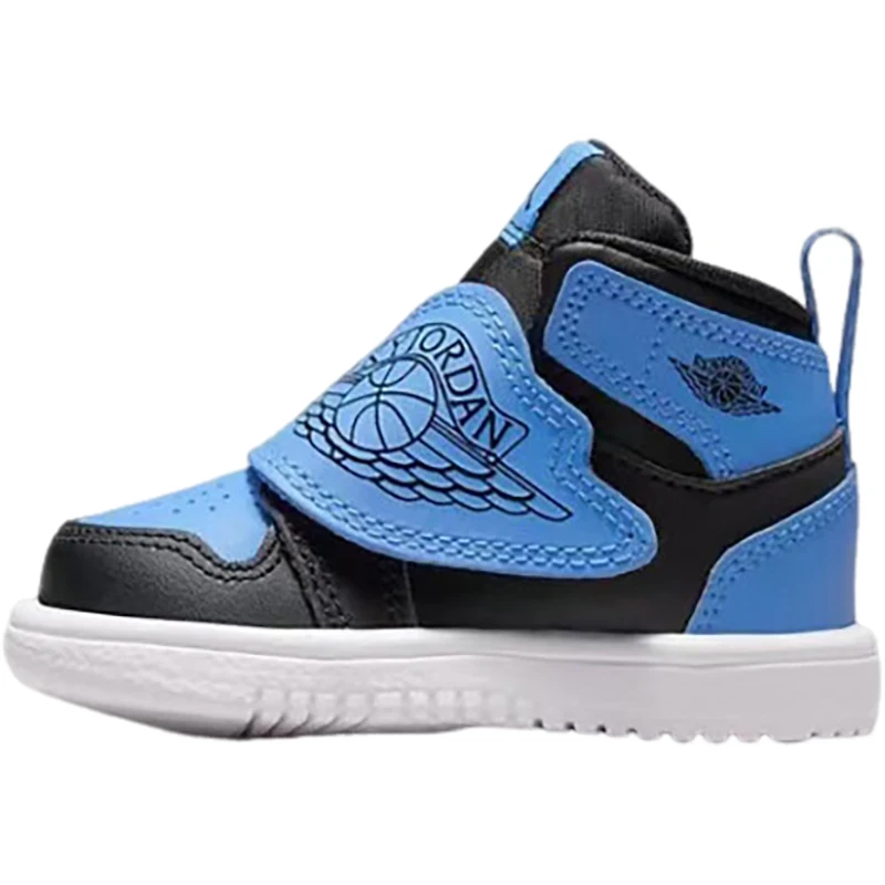 Оригинальные прочные баскетбольные кроссовки Nike JORDAN для младенцев и малышей на липучке BQ7196-041 (art.: 3920d25bb119d) - 3920d25bb119d