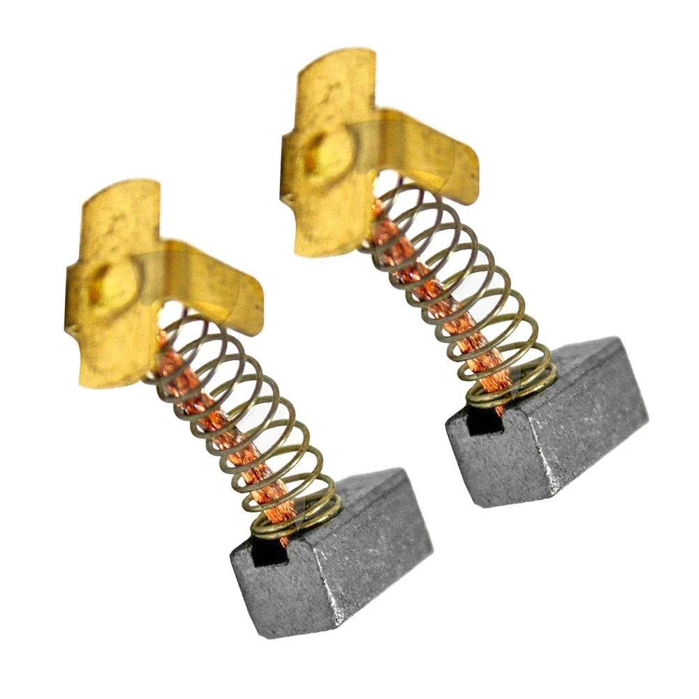 Комплект угольных щеток, 2 шт., запасная часть для Bosch 26618-01/25618 2609199169   Электрическая ударная дрель, аксессуары для электроинструментов
