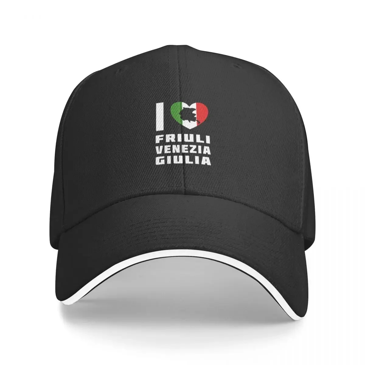 Бейсболка I Love Friuli Венеция Джулия-I Heart Friuli Венеция GiuliaCap, кепка с защелкой, Пляжная Сумочка, забавная шапка, мужские кепки, женские