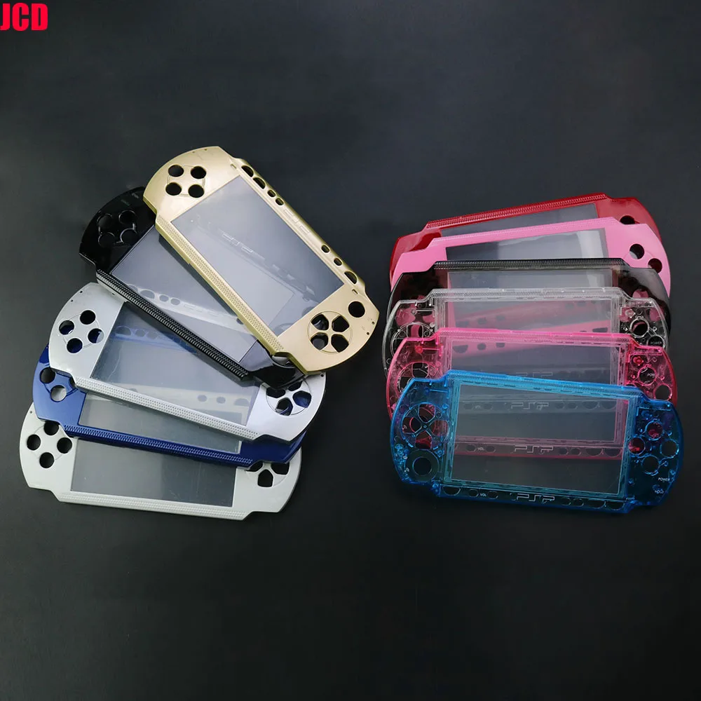 Фото 1 шт. верхняя лицевая панель для PSP 1000, передняя крышка корпуса, прозрачный верхний защитный чехол для игры для PSP1000, замена консоли №4