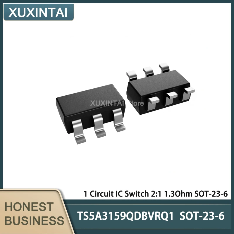 20 шт./лот новый оригинальный TS5A3159QDBVRQ1 TS5A3159 1 схема IC переключатель 1: 1 1,3 Ом SOT-23-6