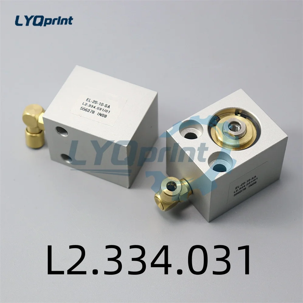 L2.334.031 EL-20-10-SA Пневматический цилиндр D20 H10 для Heidelber CD74 XL75 EL2010SA Демпфирующий пневматический системный клапан