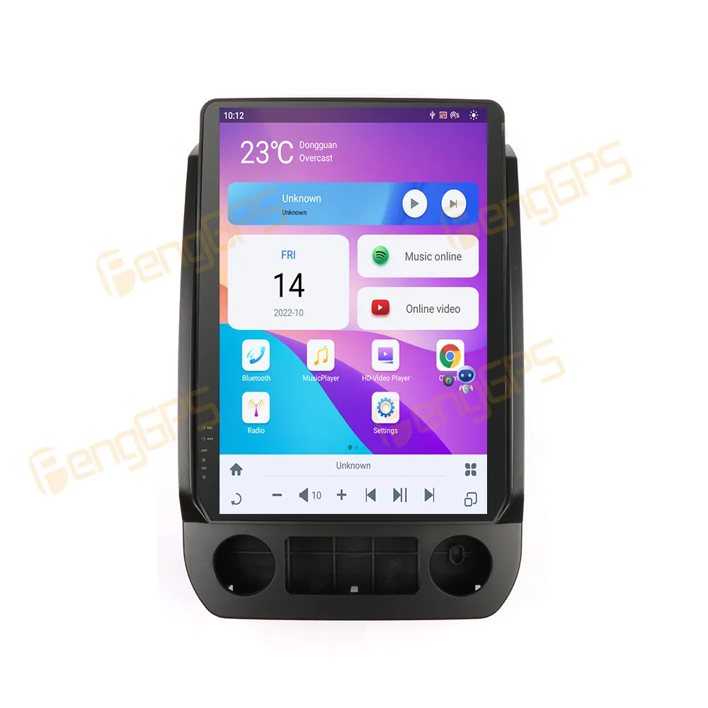 Фото Автомобильный радиоприемник для Ford F150 2015-2021 Android 11 8 + 128G 14,5 дюймов Qualcomm Авто Sereo мультимедийный плеер GPS навигация Сенсорный экран №5
