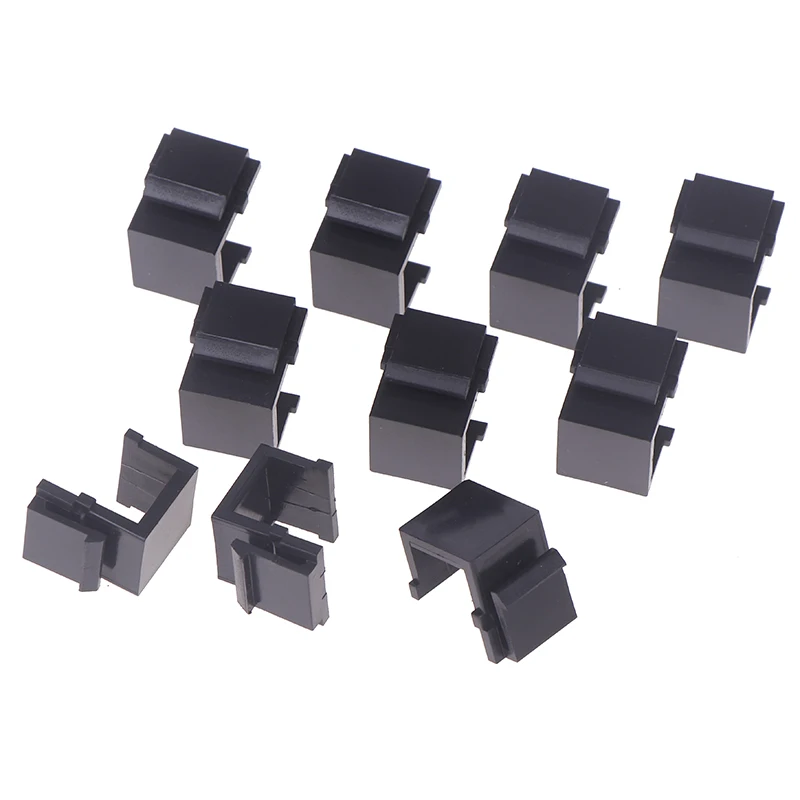 Фото 10 шт. ZoeRax RJ45 вставки Keystone Jack для заполнения пустой настенной пластины Keystone и патч-панели №2