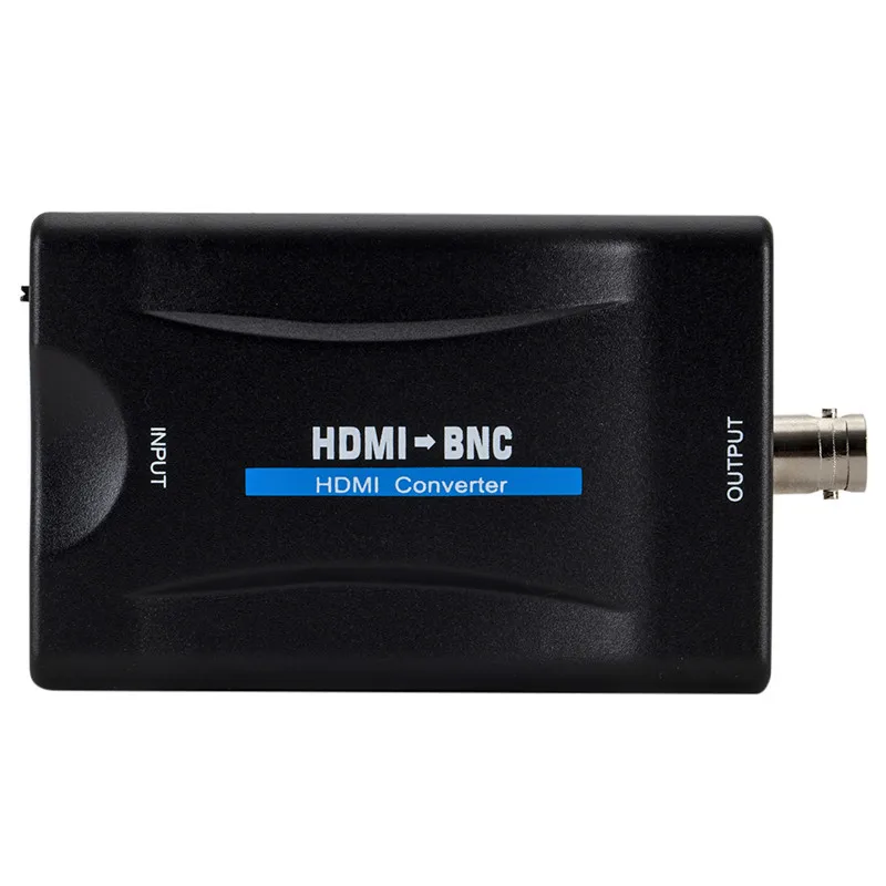 Адаптер преобразователя видео-аудио HDMI в BNC, совместимый с PAL/NTSC и шнуром питания USB