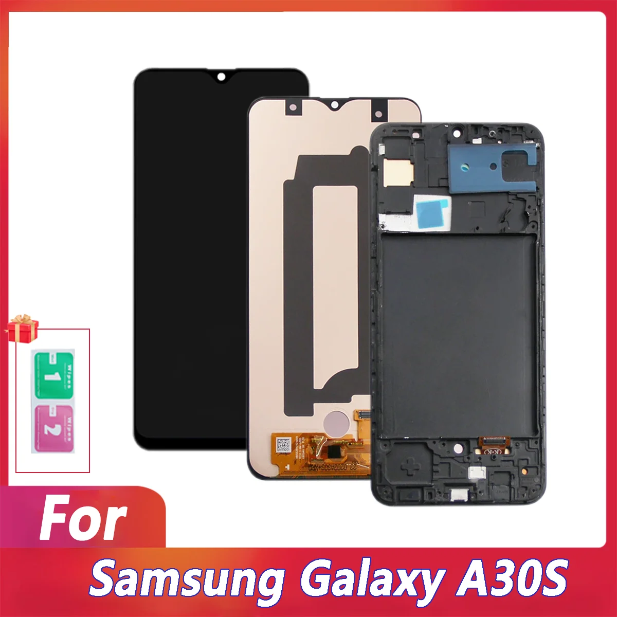 Pop TFT ЖК-дисплей для Samsung Galaxy A30s ЖК-дисплей цифровой преобразователь сенсорного экрана в сборе для A307 A307F запасные части ЖК-дисплей