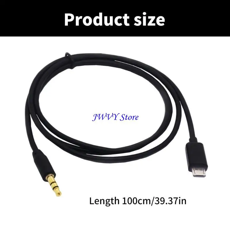 573a Micros USB до 3,5 мм Audios Cabin Caber Auxs AUXS для S4I9500 S5I9600 Note2 N7100 Note3 N9000 Смартфоны 100 см39,37 дюйма (art.: 3920d185bd862) - 3920d185bd862