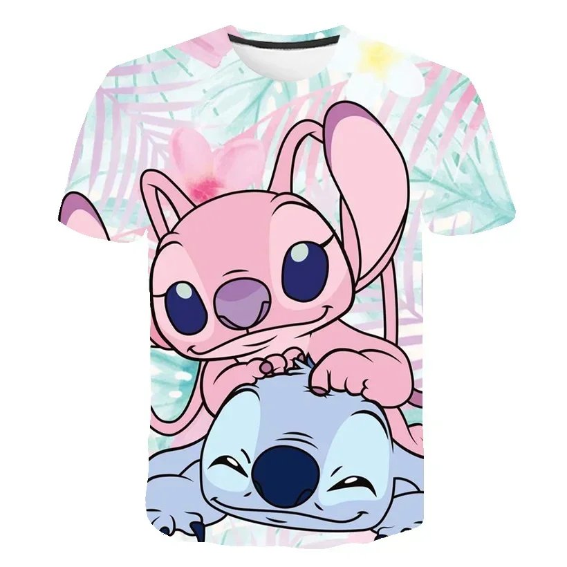 Милый футбольный трикотаж для детей с дизайном Lilo Stitch