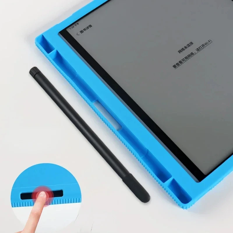 Фото Для Onyx Boox Tab Ultra C Pro Чехол держатель для карандашей 10,3 дюйма электронная книга Мягкий защитный чехол для Boox Tab 10C 10 C Pro тонкая силиконовая задняя крышка №2