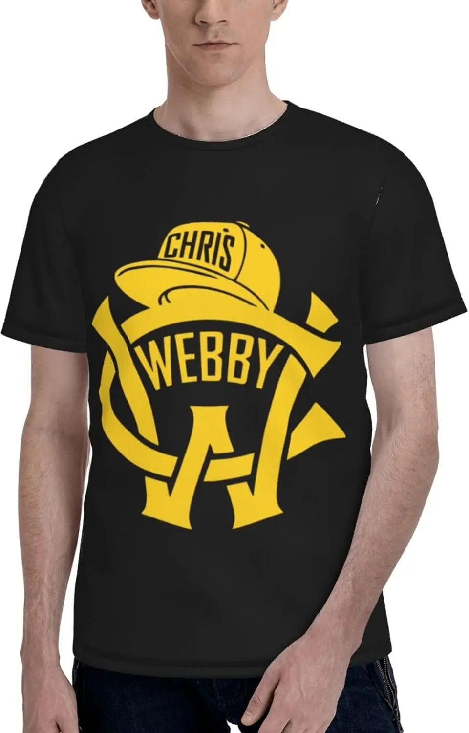 Футболки Chris Webby, мужские летние повседневные спортивные футболки с круглым вырезом и короткими рукавами, топы