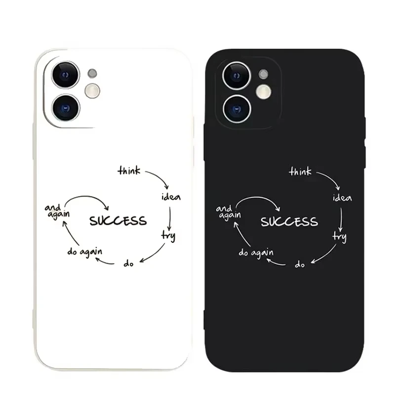 Чехол для телефона Secret Of Success Couple для iPhone 16, 15, 14, 13, 12, 11 Pro Max XS X XR 7, 8 SE, противоударный мягкий чехол с сердечными ячейками
