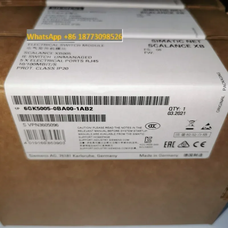 6GK5005-0BA00-1AB2 6GK5005-0BA10-1AB2 6GK5005-0BA10-1AA3 6GK5008-0BA10-1AB2 6GK5008-0GA10-1AB2 6GK5108-0BA00-2AC2 Новый