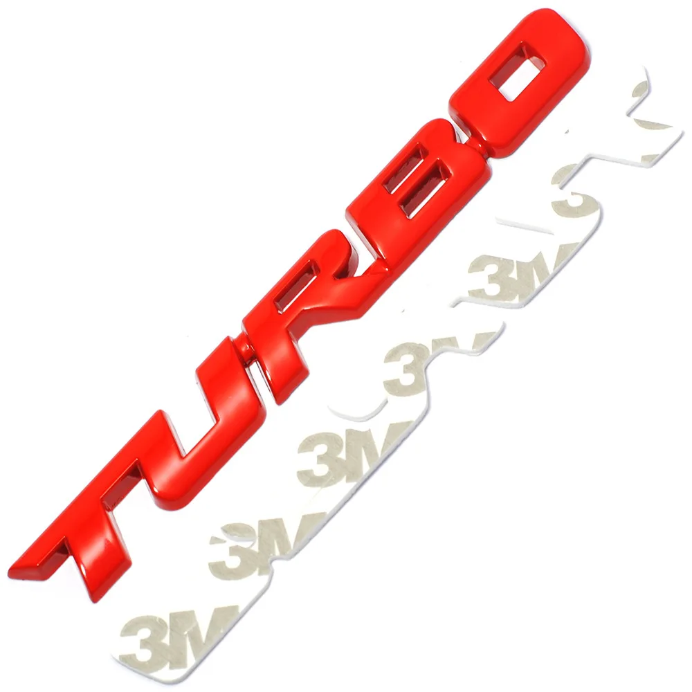 Новый Стайлинг автомобиля Turbo Boost загрузка увеличения 3D металлический хромированный цинковый сплав 3D эмблема значок наклейка авто аксессуа... (art.: 3920bf6b0520e) - 3920bf6b0520e