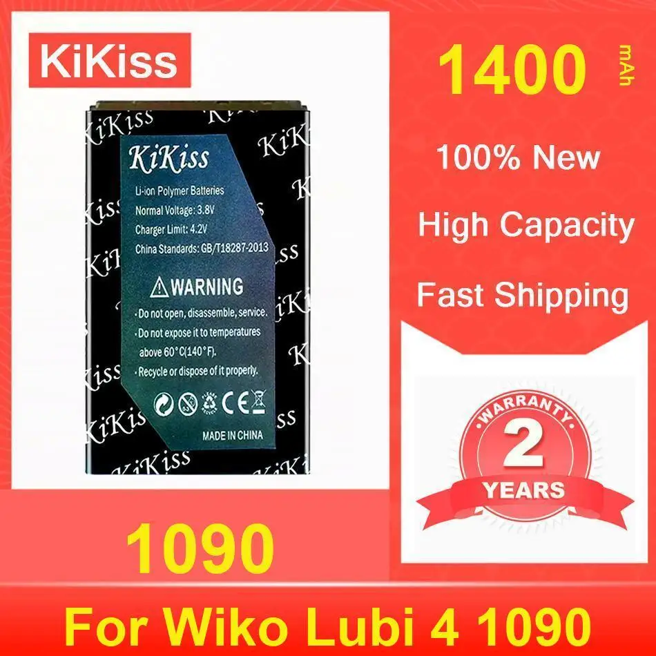 Аккумулятор Kikiss 1400 мАч 1090 для Wiko Lubi 4