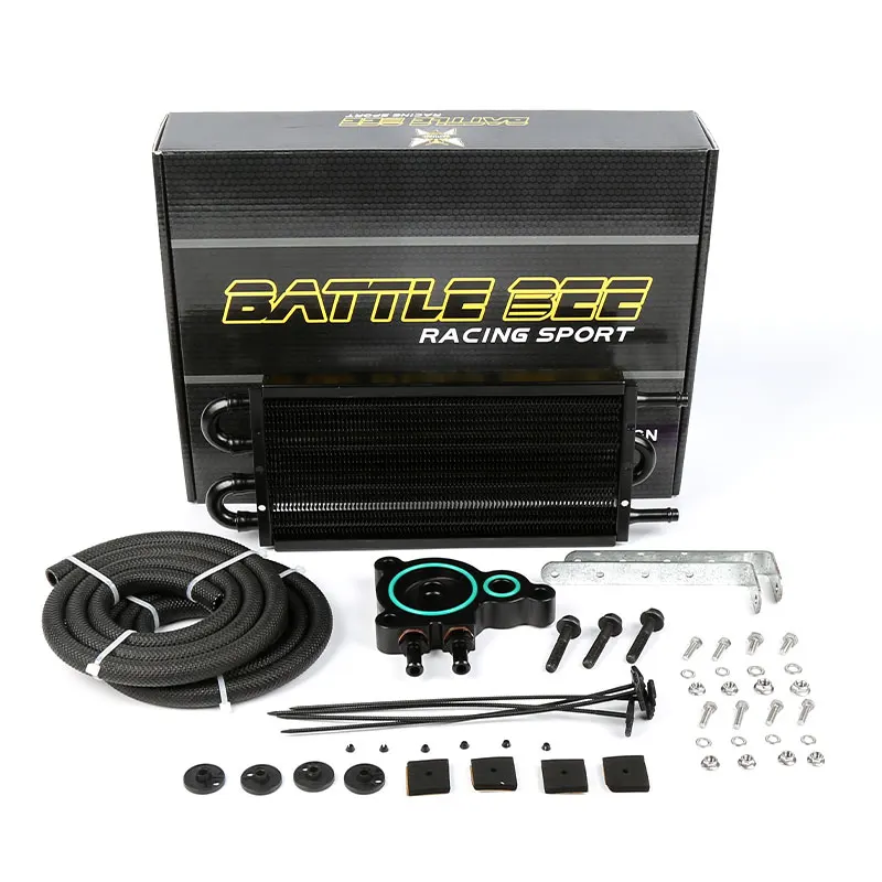BATTLEBEE Комплект охладителя коробки передач, адаптер honda CIVIC FC 1,5 T ver1.0 CVT, базовая пластина, комплект масляного радиатора сэндвич BB-TCK-004 (art.: 3920cf6fb8f92) - 3920cf6fb8f92