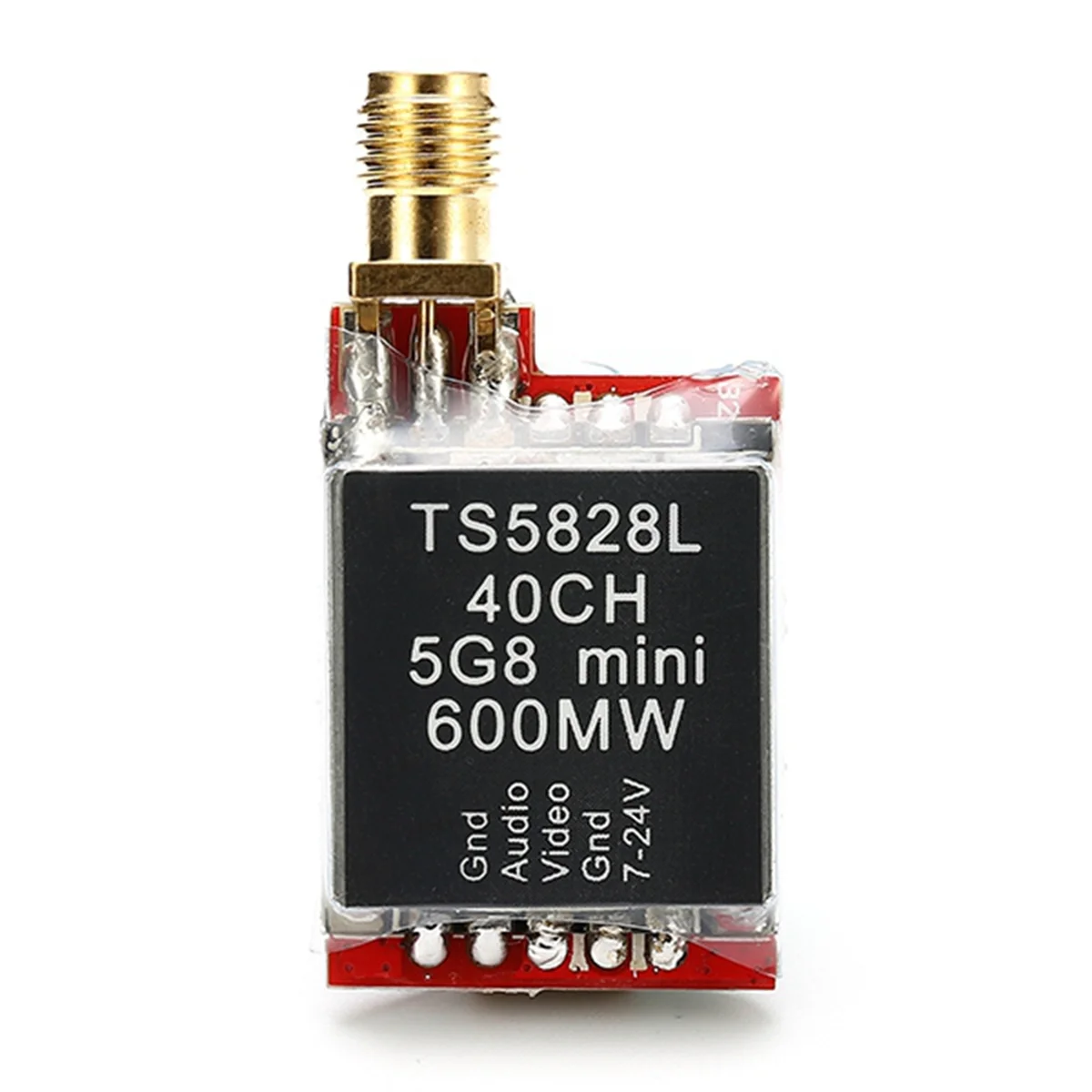 Фото TS5828L 600 МВт 5,8 ГГц 40CH мини-передатчик FPV VTX светодиодный дисплей крошечные RC FPV камера очки дрон DIY аксессуары модуль №2