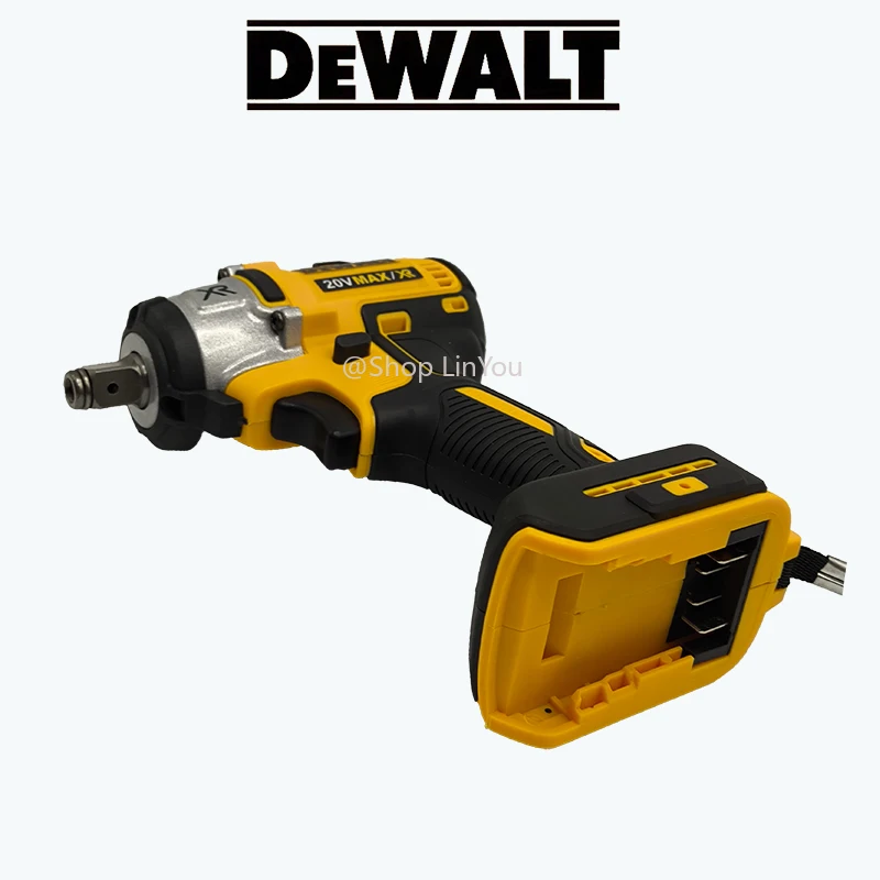 Фото DEWALT DCF880 Бесщеточный ударный гайковерт Съемный высокий крутящий момент Высокоскоростной мощный инструмент для разборки №5