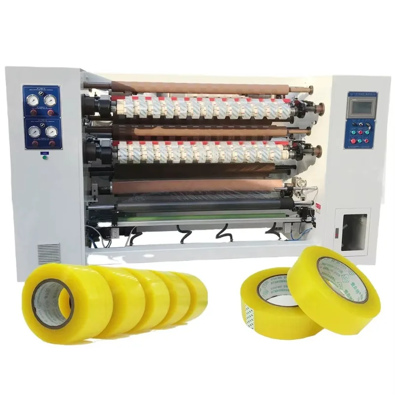 Машина для резки ленты Jumbo Roll Slitter Режущая намотка для BOPP ПВХ Малярная лента ПЭТ-лента Высокоэффективное оборудование для резки