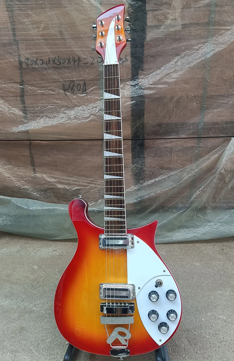Фото 6-струнная электрогитара Rickenbacker 360, электрогитара, звукосниматель из двух частей, высококачественная гитара, быстрая доставка №5