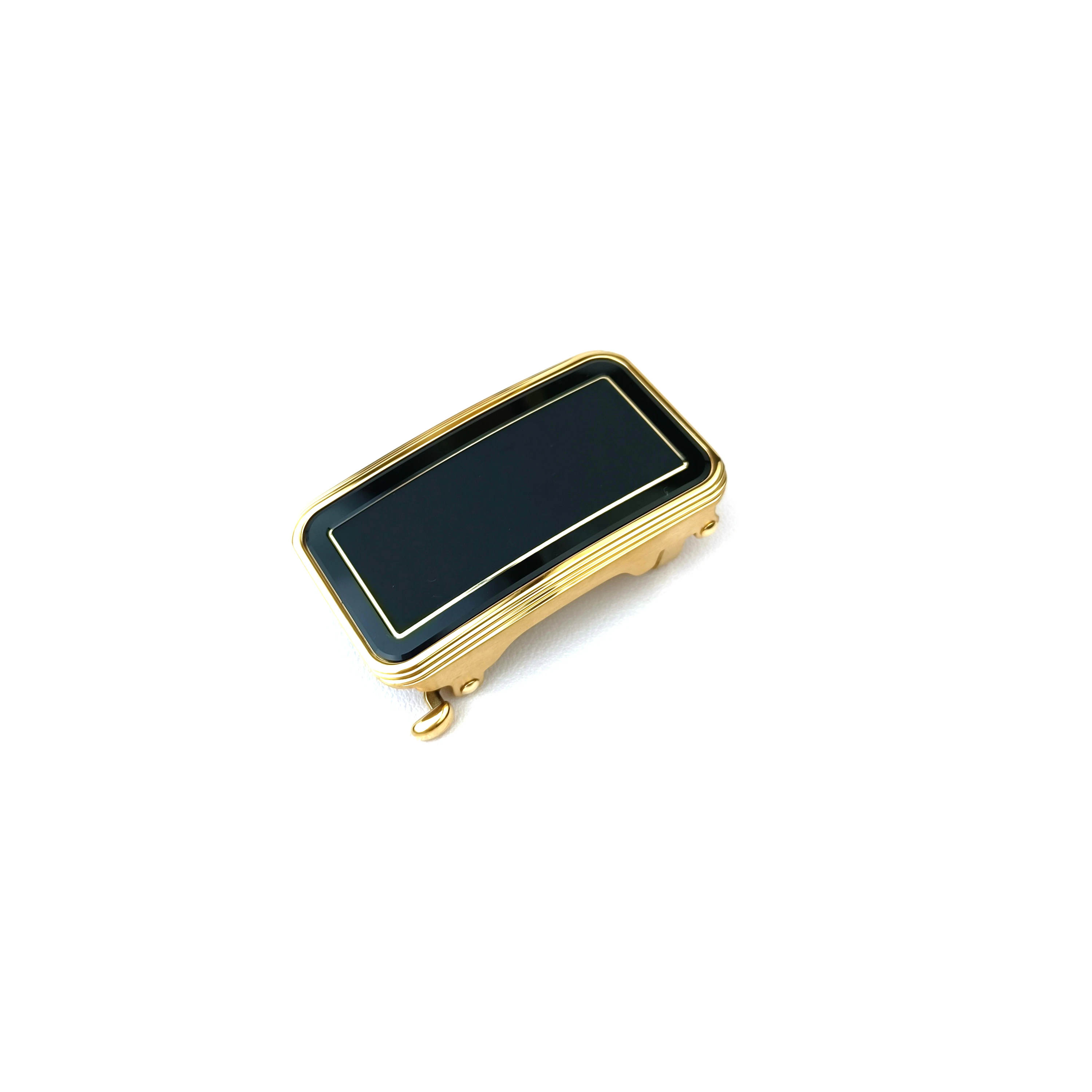 Фото NFC используется для замены Безголового ремня, мужской кожаный, без пряжки, двусторонняя кожа, запасной ремень 35 мм, высококачественный поставщик №2