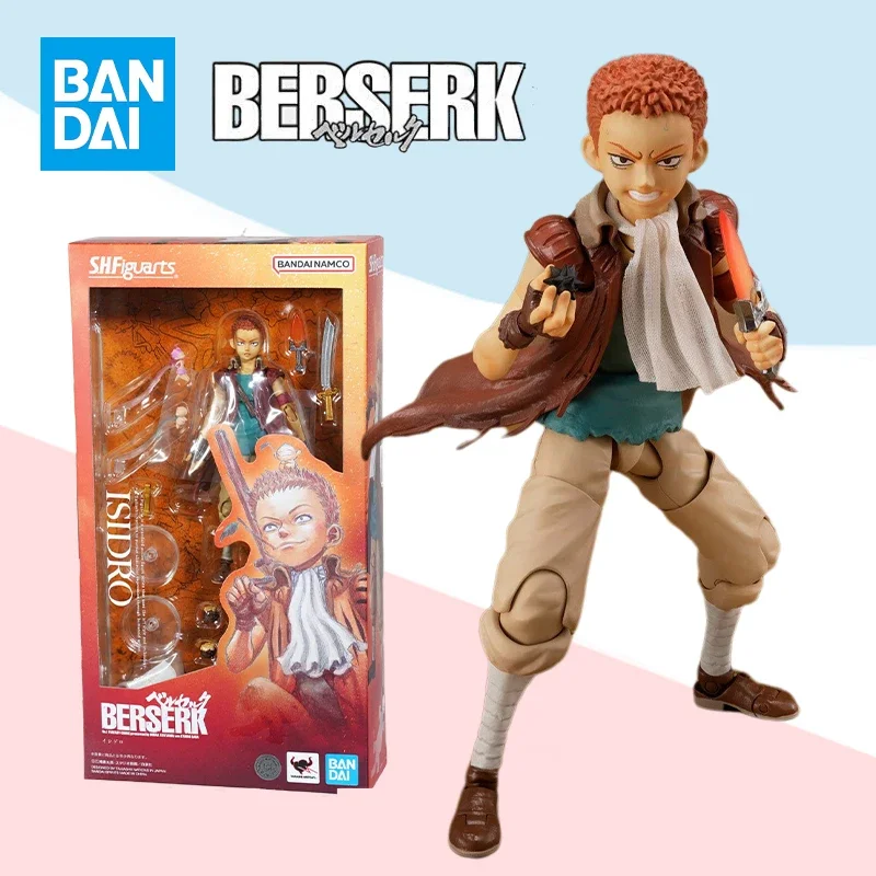 Bandai S.H.Figuarts оригинальная коробка SHF BERSERK Isidro Schierke Guts Full Action аниме модель из ПВХ комплект готовая игрушка в подарок для детей