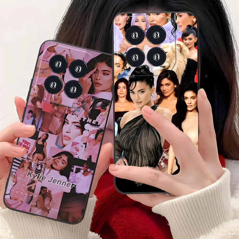 Чехол для мобильного телефона Kylie Jenner для Xiaomi 15 14 13 12 Mi 11 T Ultra Lite Pro S X 5G с цветным принтом, роскошные мобильные телефоны для смартфонов