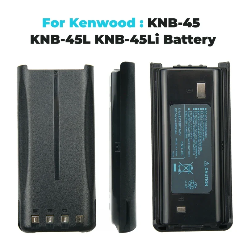 Фото KNB-45L Литий-ионный аккумулятор емкостью 2000 мАч для Kenwood NX-340 TK-2200 TK-2207 TK-3207 TK-2312 TK-3202 TK-3312 Радио --KNB-45L, KNB-45Li №3
