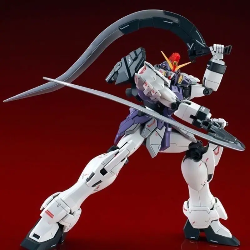Фото Bandai Gunpla Mg 1/100 Xxxg-01Sr2 Gundam Sandrock пользовательская новая Сборная модель Высококачественный коллекционный робот наборы модели детский подарок №3