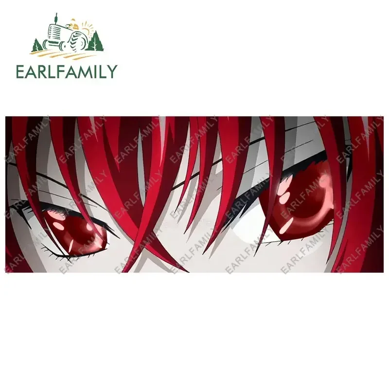 EARLFAMILY 13 см x 5,4 см для забавных Rias Peek, аниме, автомобильные аксессуары, наклейки для кемпера, индивидуальная наклейка, наклейки на бампер мотоцикла Внешние аксессуары