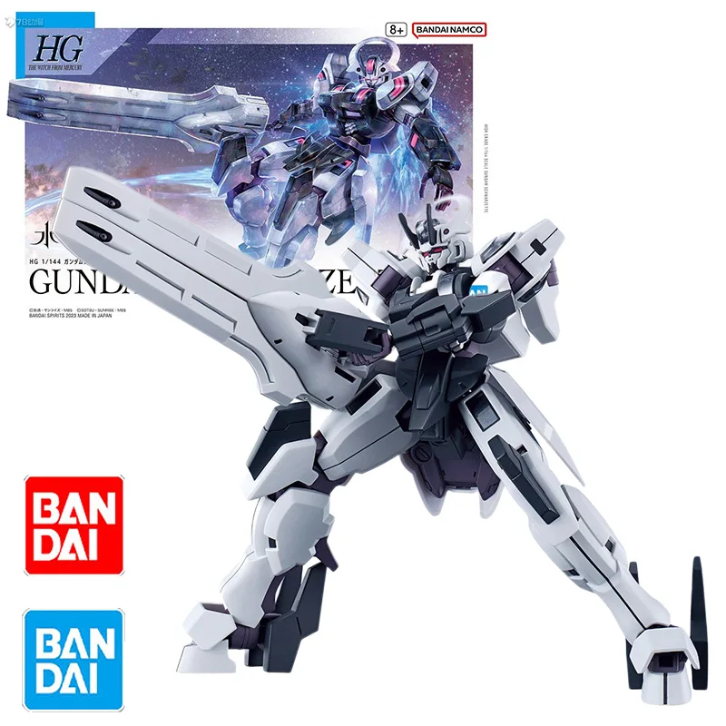 В наличии Bandai HG 1/144 GUNDAM SCHWARZETTE ведьма из набора моделей MERCURY аниме экшн-боец в сборе игрушка подарок для ребенка