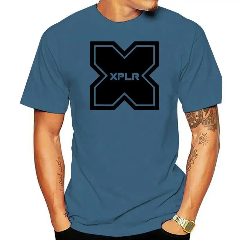 Мужская футболка с коротким рукавом Sam Colby XPLR, классическая женская футболка