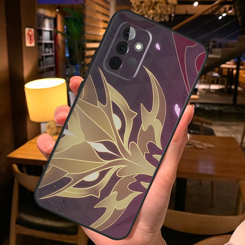 Фото Чехол Genshin Impact Arataki Itto для Samsung Galaxy A56 A36 A54 A34 A14 A06 A16 A26 A12 A32 A52 A13 A33 A53 A15 A35 A55 №5