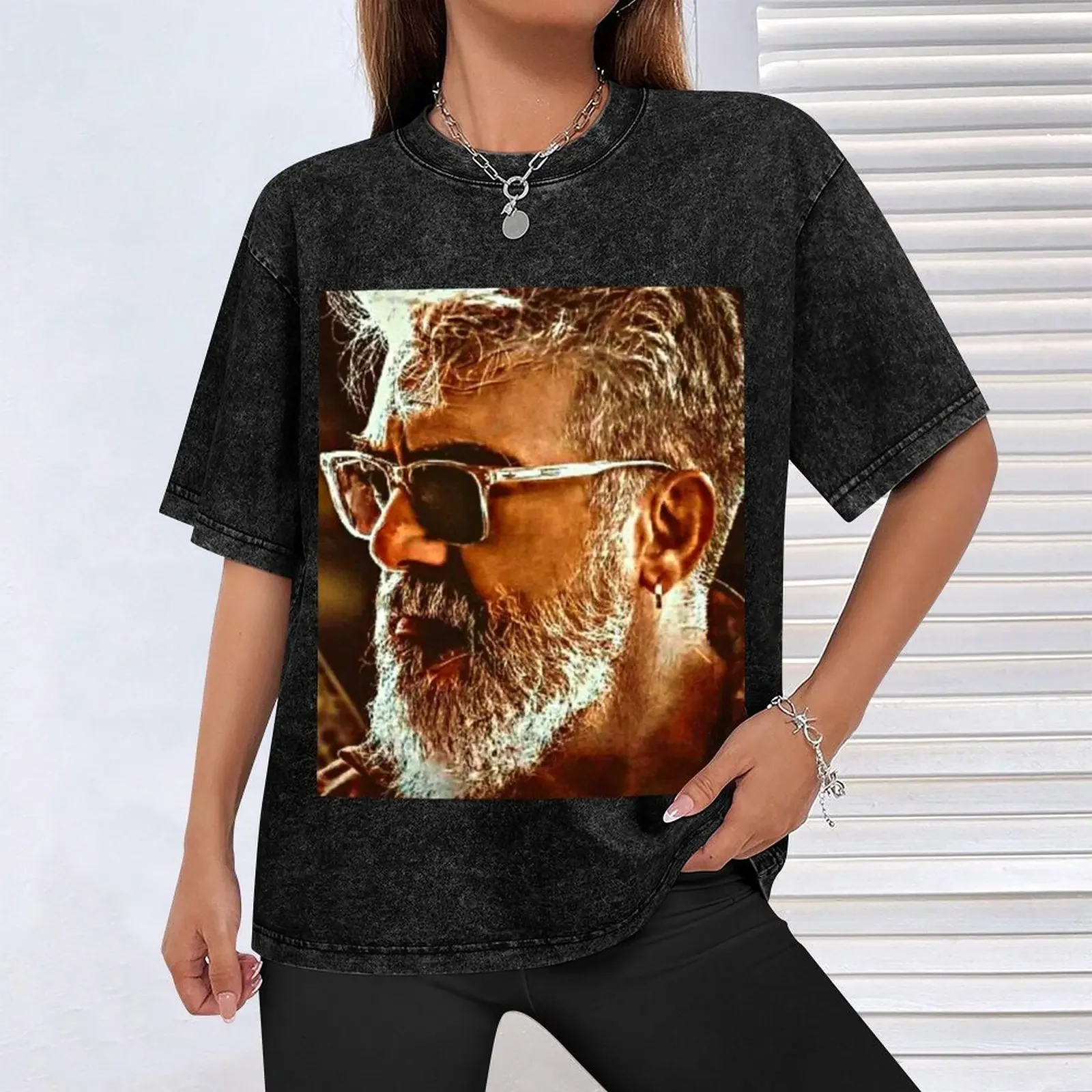 Фото НОВАЯ футболка RELEASE 2023, футболка JANUARY THALA AJITH THUNIVU, футболка с графикой, милая одежда, мужские футболки, повседневные стильные №4