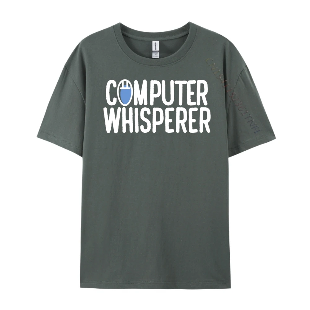 Фото ПК Nerd Techie It Technician Computer Whisperer синие и белые футболки с рисунком женские классические забавные подарки большой размер №4