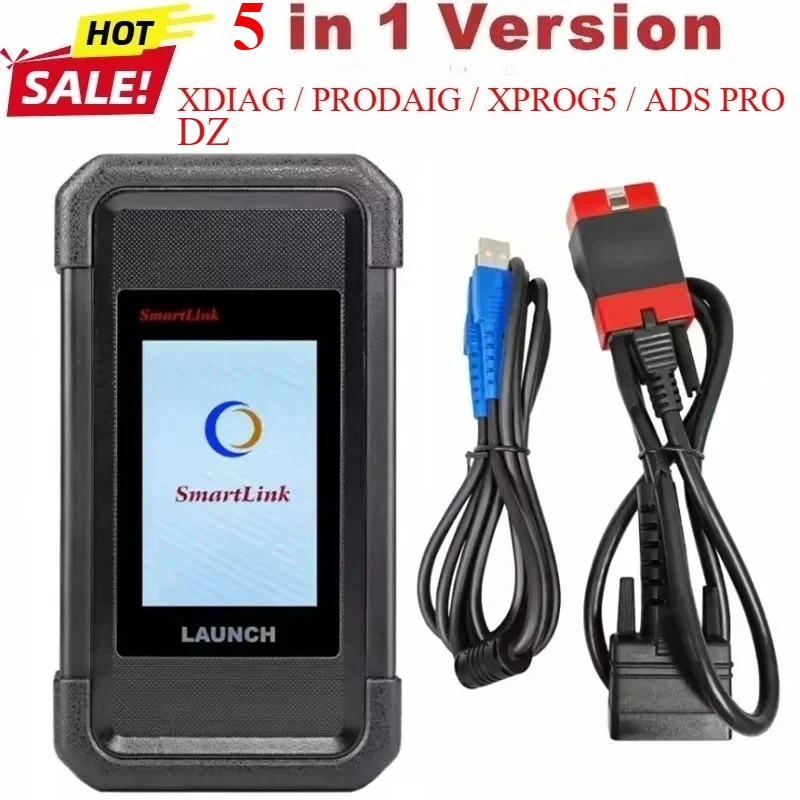 Фото SmartLink C V2.0 для DZ Xdiag Prodiag XPROG5 ADS Pro HD3 Сверхмощный сканер CAN DOIP FD OBD2 для грузовиков 12 В 24 В Диагностический инструмент №2