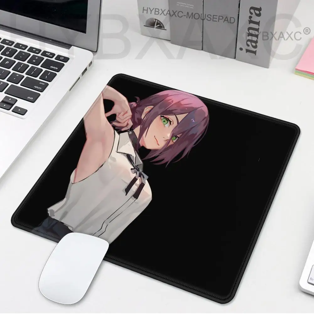Коврик для мыши Большой бензопилы Man Reze Gaming Keyboard Gamer Нескользящий коврик для мыши на столе Коврик для ПК ковер HD Коврики для мыши в стиле аниме