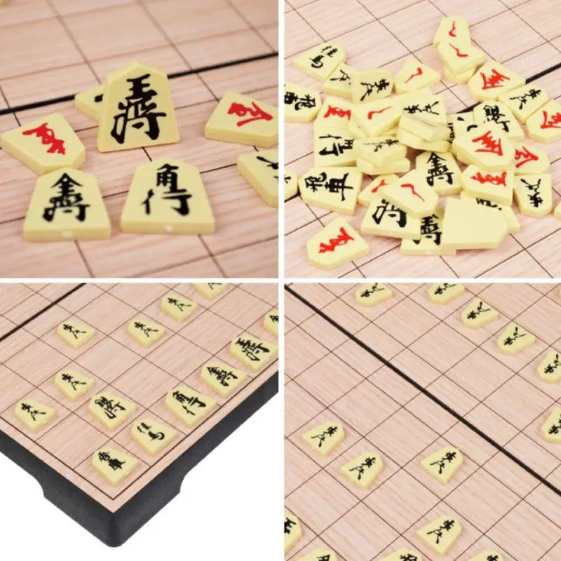 Фото J2HF складные магнитные складные складки Shogi Set Set Bosked Portable японские шахматы дети дети №3