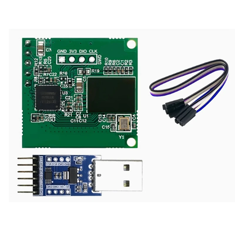 LD6001B 60 ГГц Mmwave радарный датчик + плата последовательного порта CH340, высокоточный многоцелевой 3D-модуль датчика присутствия человека