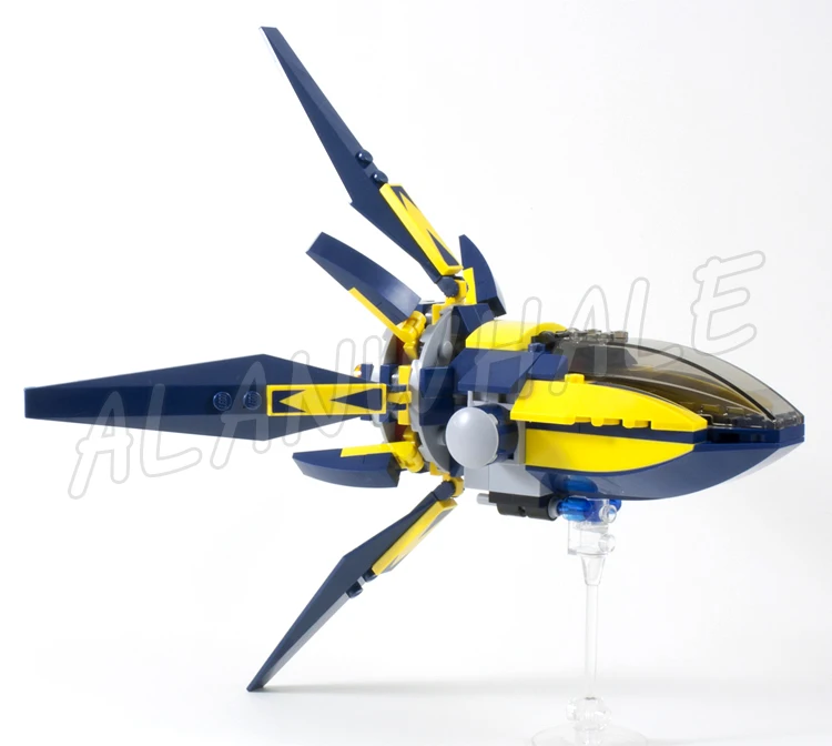 Фото 195 шт., Super Fighter Blaster Showdown Necrocraft Galaxy Guardians Wings 10248, строительные блоки, игрушки, совместимые с моделью №3