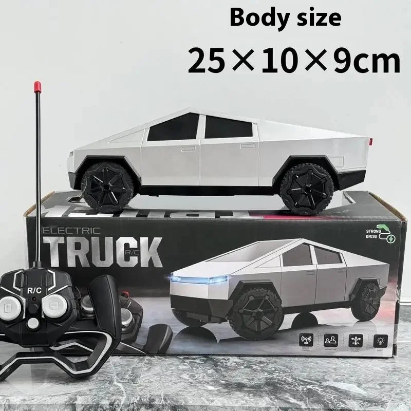 Фото Hot Whells 1:12 Rc Cybertruck Offroad Station Wagon Бэтмобиль Радиоуправляемый автомобиль Моделирование пикапа Модель детские игрушки Игрушка для мальчиков №4