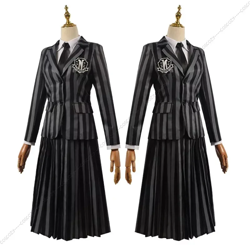 Фото The -of-- by China3 Colors Wednesday Addams Cosplay Co. Первоичный продукт, созданный Китай. №5