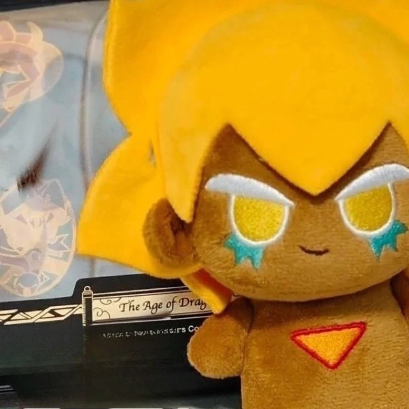 Фото 10 см аниме игра Cookie Kingdom Golden Cheese Cookie Kawaii косплей Даго хлопковая кукла мини мягкие плюшевые игрушки фигурки Декор подарки №4
