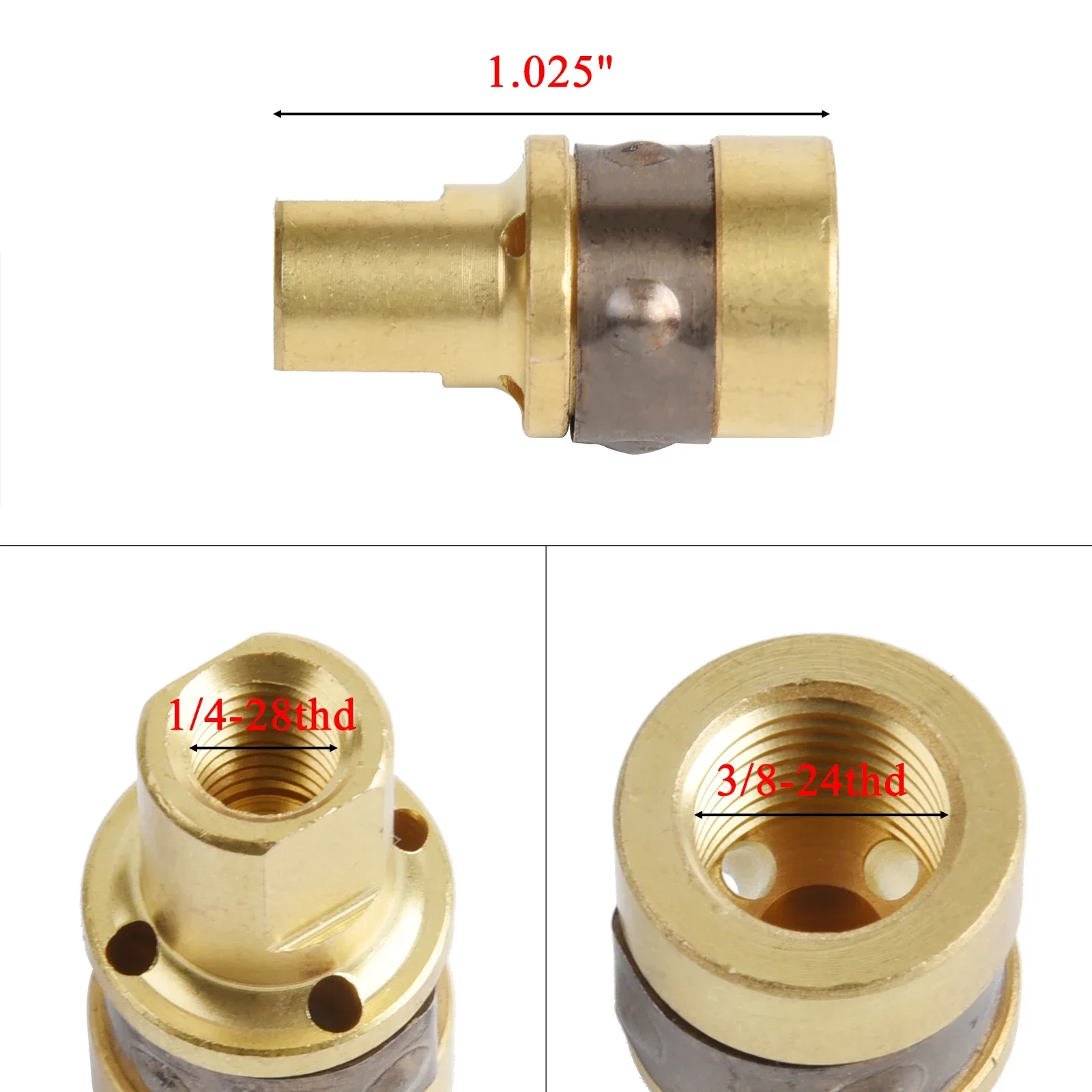 5 шт. газовый диффузор Mig 169-716 169716 подходит для сварочной горелки MIG Millermatic M-100 (M-10) M-150 (M-150) и Hobart H-9/H-10