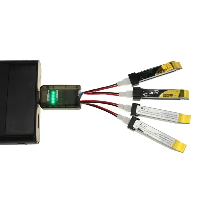 Фото 4-полосное USB-зарядное устройство, эффективное для зарядки воздушных дронов 1S Lipos LiHV №3