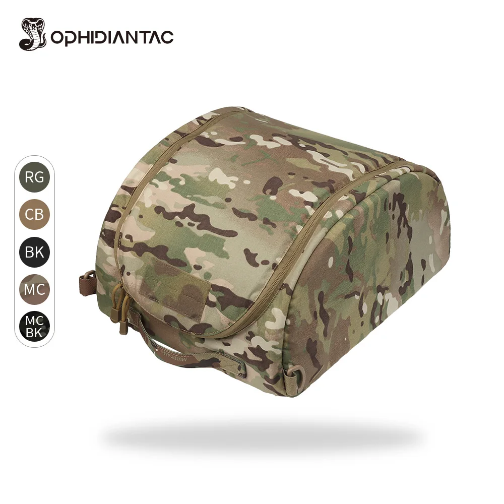 OPHIDIANTAC большая вместительная сумка для хранения охотничьего страйкбола, быстрая сумка для хранения шлема, ручной уличный велосипедный мотоциклетный шлем, оборудование