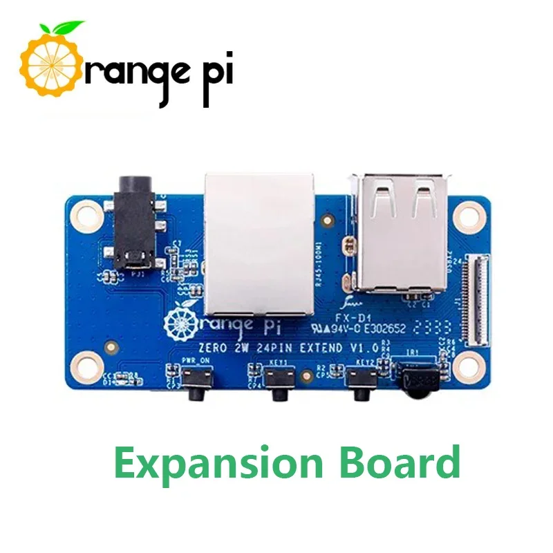 Плата расширения Orange Pi для Orange Pi Zero 2 Вт, плата для мини-ПК с демоном и USB-интерфейсом, инфракрасная кнопка питания для аудио