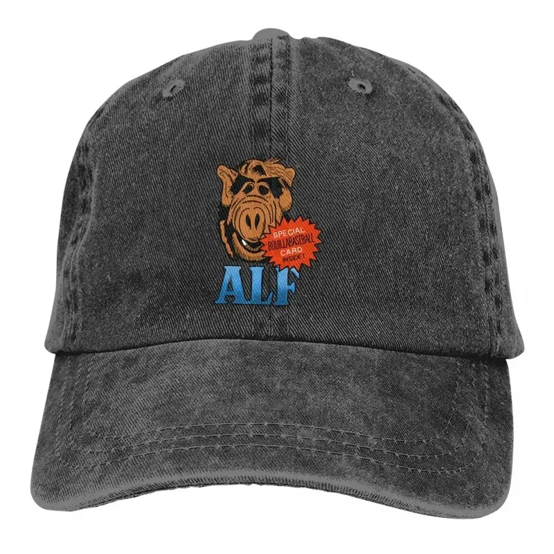 Многоцветная Кепка ALF из сериала анимации, Кепка с козырьком для мужчин и женщин, ковбойская Кепка, бейсболки в стиле ретро с ТВ, персонализированные кепки с защитой козырька