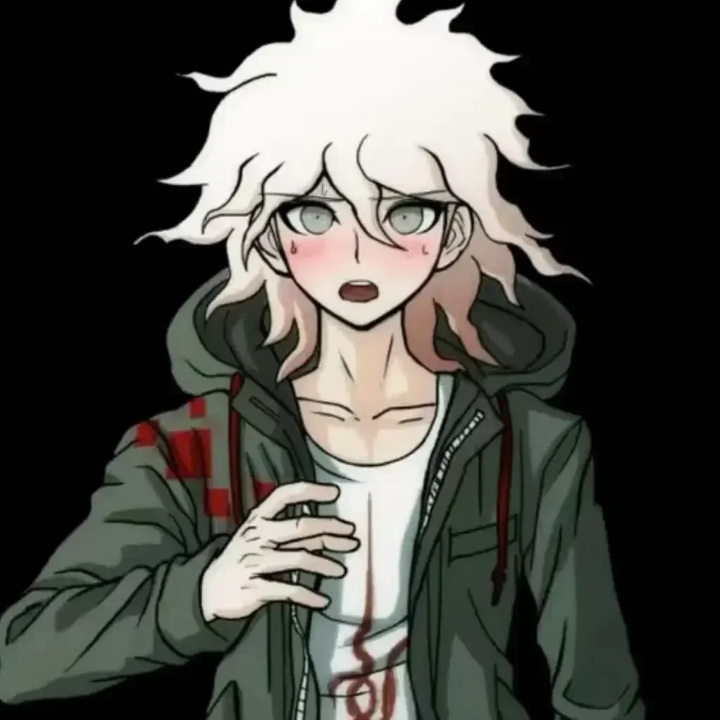 Фото Аниме Nagito Komaeda Kawaii косплей хлопковая плюшевая кукла тело платье одежда брелок кулон подарок на день рождения 10 см №4