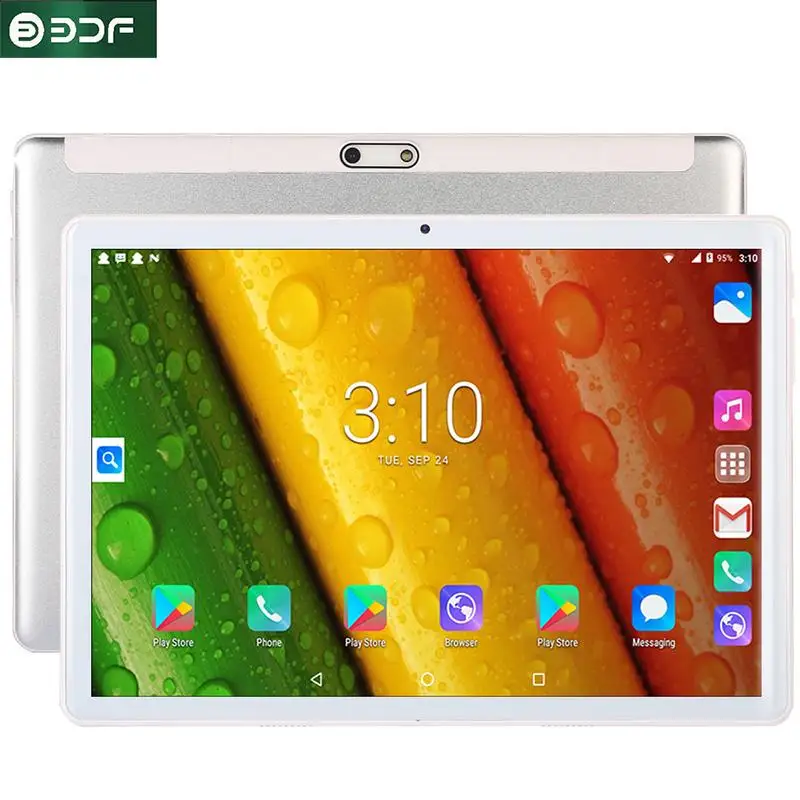 Планшет на Android 11, восемь ядер, экран 10 дюймов, 4 Гб + 64 ГБ