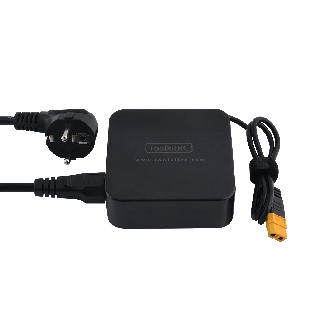 Фото Выходной адаптер питания ToolKitRC ADP100 100 Вт 20 в с XT60 для M6 M6D M6DAC Q6 Q8 M7 GT ISDT Power Hota HTRC SkyRC Charger №2